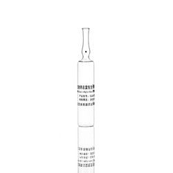 2ml clear medical glass ampoule made by neutral borosilicate tube OPC CBR SCR