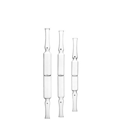 Clear 20ml ISO DMF  certificate injectable screen printing type 1 glass ampoule