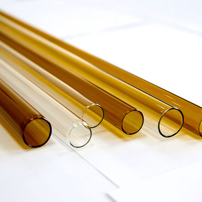Neutral clear/amber glass tube