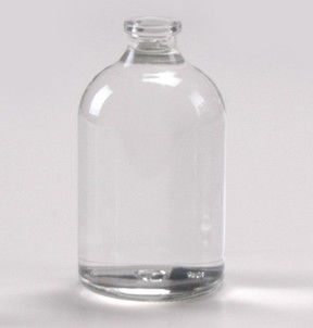 100ml A Clear Molded Glass Vial USP Type II With 20mm Neck