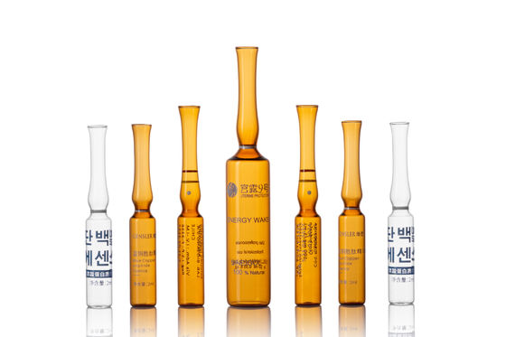 Pharmaceutical Industry Glass Ampoule with ISO Standard and Hydrolytic Resistance Level 1 for Packaging